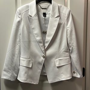 White House Black Market jacket, white, size 8